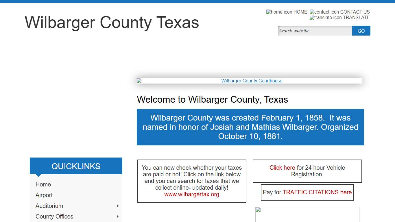 Wilbarger County, Texas